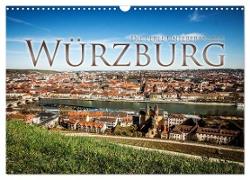 Würzburg - Die Perle Unterfrankens (Wandkalender 2024 DIN A3 quer), CALVENDO Monatskalender