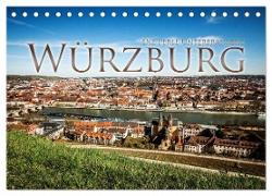 Würzburg - Die Perle Unterfrankens (Tischkalender 2024 DIN A5 quer), CALVENDO Monatskalender
