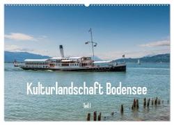 Kulturlandschaft Bodensee - Teil I (Wandkalender 2024 DIN A2 quer), CALVENDO Monatskalender