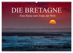 Die Bretagne - Eine Reise zum Ende der Welt / CH-Version (Wandkalender 2024 DIN A2 quer), CALVENDO Monatskalender