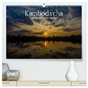 Kambodscha: das Königreich der Wunder (hochwertiger Premium Wandkalender 2024 DIN A2 quer), Kunstdruck in Hochglanz