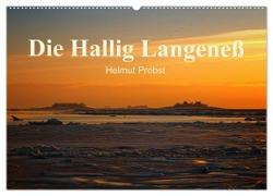 Die Hallig Langeneß / CH-Version (Wandkalender 2024 DIN A2 quer), CALVENDO Monatskalender