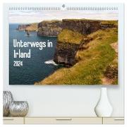 Unterwegs in Irland (hochwertiger Premium Wandkalender 2024 DIN A2 quer), Kunstdruck in Hochglanz