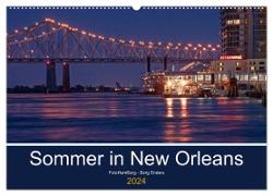 Sommer in New Orleans (Wandkalender 2024 DIN A2 quer), CALVENDO Monatskalender