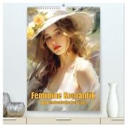 Feminine Romantik ¿ Impressionistische Bilder (hochwertiger Premium Wandkalender 2024 DIN A2 hoch), Kunstdruck in Hochglanz