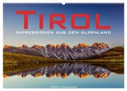 Tirol ¿ Impressionen aus dem Alpenland (Wandkalender 2024 DIN A2 quer), CALVENDO Monatskalender