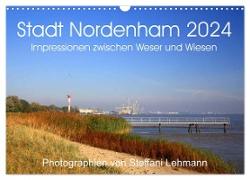 Stadt Nordenham 2024. Impressionen zwischen Weser und Wiesen (Wandkalender 2024 DIN A3 quer), CALVENDO Monatskalender