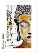 Buddha Relax (Wandkalender 2024 DIN A3 hoch), CALVENDO Monatskalender