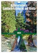 Naturerlebnis Samaria Schlucht auf Kreta (Wandkalender 2024 DIN A4 hoch), CALVENDO Monatskalender
