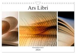 Ars Libri - Kunstwerk Buch (Wandkalender 2024 DIN A4 quer), CALVENDO Monatskalender