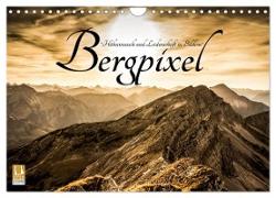 Bergpixel "Höhenrausch und Leidenschaft" (Wandkalender 2024 DIN A4 quer), CALVENDO Monatskalender