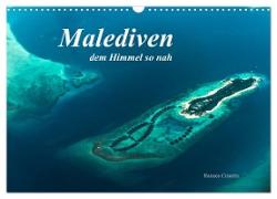 Malediven - dem Himmel so nah (Wandkalender 2024 DIN A3 quer), CALVENDO Monatskalender