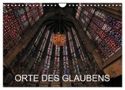 Orte des Glaubens (Wandkalender 2024 DIN A4 quer), CALVENDO Monatskalender