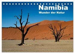 Namibia - Wunder der Natur (Tischkalender 2024 DIN A5 quer), CALVENDO Monatskalender