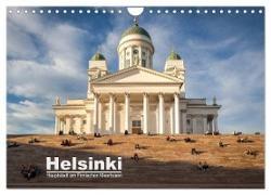 Helsinki - Hauptstadt am Finnischen Meerbusen (Wandkalender 2024 DIN A4 quer), CALVENDO Monatskalender