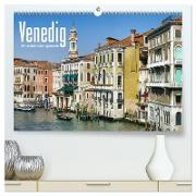 Venedig - Die traumhaft schöne Lagunenstadt (hochwertiger Premium Wandkalender 2024 DIN A2 quer), Kunstdruck in Hochglanz