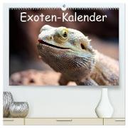 Exoten-Kalender (hochwertiger Premium Wandkalender 2024 DIN A2 quer), Kunstdruck in Hochglanz