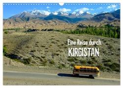 Eine Reise durch Kirgistan (Wandkalender 2024 DIN A3 quer), CALVENDO Monatskalender