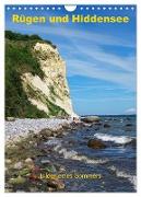 Rügen und Hiddensee - Bilder eines Sommers / Planer (Wandkalender 2024 DIN A4 hoch), CALVENDO Monatskalender