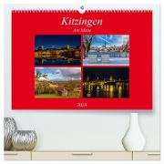 Kitzingen am Main (hochwertiger Premium Wandkalender 2024 DIN A2 quer), Kunstdruck in Hochglanz