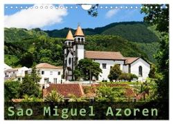 Sao Miguel Azoren (Wandkalender 2024 DIN A4 quer), CALVENDO Monatskalender