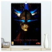 S.O.D. - Skulls Of Death Vol. I - Totenkopf Artworks (hochwertiger Premium Wandkalender 2024 DIN A2 hoch), Kunstdruck in Hochglanz