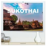 Thailand - Welterbe Sukothai (hochwertiger Premium Wandkalender 2024 DIN A2 quer), Kunstdruck in Hochglanz