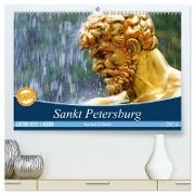 Sankt Petersburg (hochwertiger Premium Wandkalender 2024 DIN A2 quer), Kunstdruck in Hochglanz
