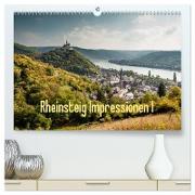 Rheinsteig Impressionen I (hochwertiger Premium Wandkalender 2024 DIN A2 quer), Kunstdruck in Hochglanz
