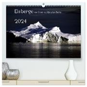 Eisberge von ihrer schönsten Seite 2024 (hochwertiger Premium Wandkalender 2024 DIN A2 quer), Kunstdruck in Hochglanz