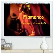 Flamenco - Tanz der Leidenschaft (hochwertiger Premium Wandkalender 2024 DIN A2 quer), Kunstdruck in Hochglanz