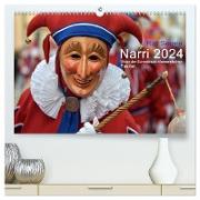 Narri 2024 Bilder der Schwäbisch-Alemannischen Fasnet (hochwertiger Premium Wandkalender 2024 DIN A2 quer), Kunstdruck in Hochglanz
