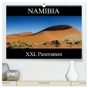 Namibia - XXL Panoramen (hochwertiger Premium Wandkalender 2024 DIN A2 quer), Kunstdruck in Hochglanz