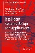 Intelligent Systems Design and Applications