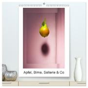 Apfel, Birne, Sellerie & Co (hochwertiger Premium Wandkalender 2024 DIN A2 hoch), Kunstdruck in Hochglanz