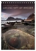 LANDSCHAFT AM WASSER (Tischkalender 2024 DIN A5 hoch), CALVENDO Monatskalender