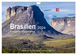 Brasilien 2024 - Chapada Diamantina (Wandkalender 2024 DIN A4 quer), CALVENDO Monatskalender
