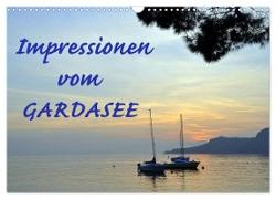 Impressionen vom Gardasee (Wandkalender 2024 DIN A3 quer), CALVENDO Monatskalender
