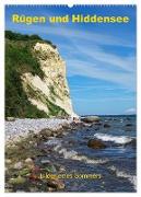 Rügen und Hiddensee - Bilder eines Sommers / Planer (Wandkalender 2024 DIN A2 hoch), CALVENDO Monatskalender