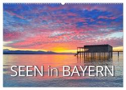 Seen in Bayern (Wandkalender 2024 DIN A2 quer), CALVENDO Monatskalender