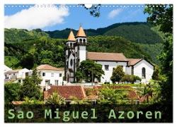 Sao Miguel Azoren (Wandkalender 2024 DIN A3 quer), CALVENDO Monatskalender