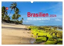 Brasilien 2024 Bahia - die Wiege Brasiliens (Wandkalender 2024 DIN A3 quer), CALVENDO Monatskalender