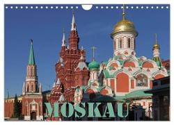 Moskau (Wandkalender 2024 DIN A4 quer), CALVENDO Monatskalender