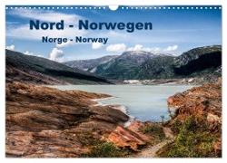 Nord Norwegen Norge - Norway (Wandkalender 2024 DIN A3 quer), CALVENDO Monatskalender