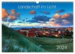 Landschaft im Licht (Wandkalender 2024 DIN A3 quer), CALVENDO Monatskalender