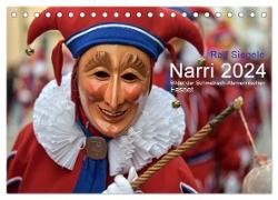 Narri 2024 Bilder der Schwäbisch-Alemannischen Fasnet (Tischkalender 2024 DIN A5 quer), CALVENDO Monatskalender