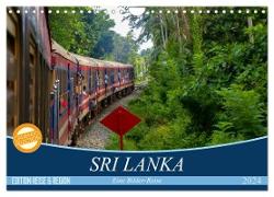 Sri Lanka - Eine Bilder-Reise (Wandkalender 2024 DIN A4 quer), CALVENDO Monatskalender