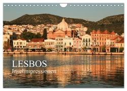 Lesbos - Inselimpressionen (Wandkalender 2024 DIN A4 quer), CALVENDO Monatskalender
