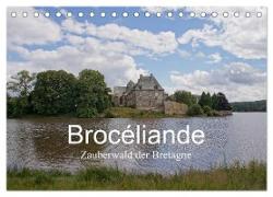 Brocéliande / Zauberwald der Bretagne (Tischkalender 2024 DIN A5 quer), CALVENDO Monatskalender