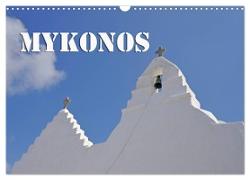 MYKONOS - Insel des Jetset (Wandkalender 2024 DIN A3 quer), CALVENDO Monatskalender